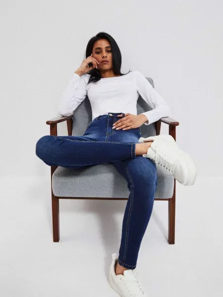 Blugi Marisse albastru
