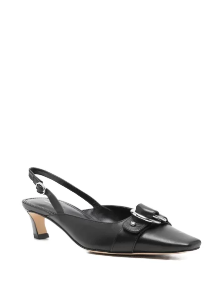 Pantofi cu toc Michael Kors cu cataramă negru