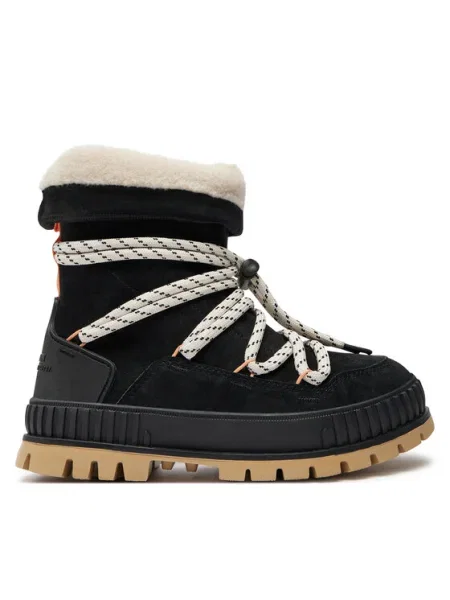 Полуотворени обувки Palladium черно