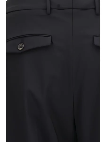 Mrkvové kalhoty Cruna černé