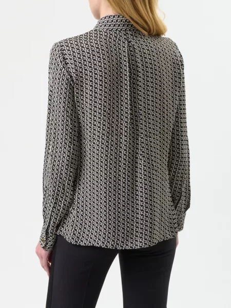 Рубашка Elisabetta Franchi черная