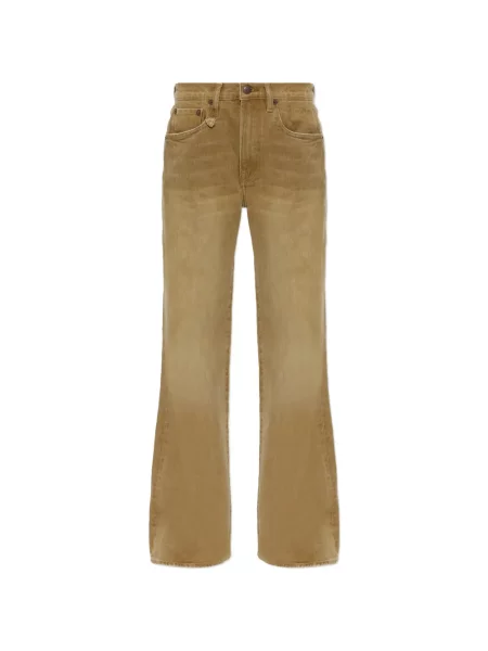 Blugi R13 stretch maro