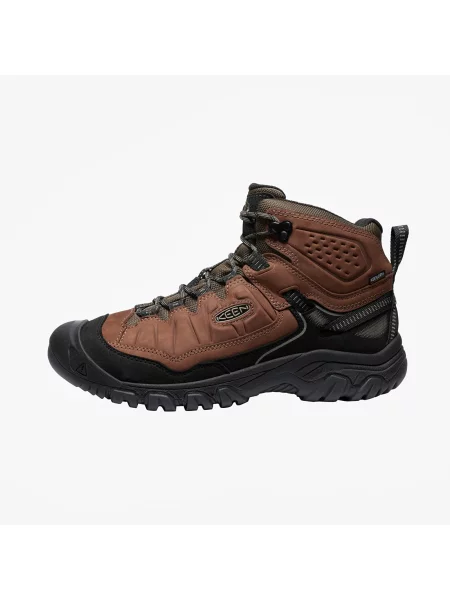 Tenisky KEEN Targhee Iv Mid Wp Bison/ Black EUR černé