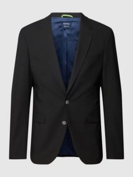 Marynarka na 2 o kroju slim fit z kieszenią z patką Mcneal czarna