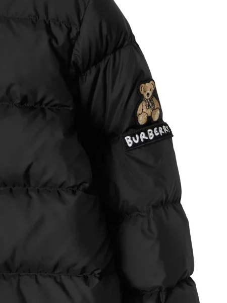 Płaszcz dziecięcy Burberry czarny