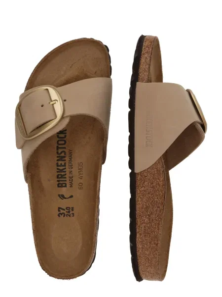 BIRKENSTOCK Saboți Madrid Big Buckle' bej
