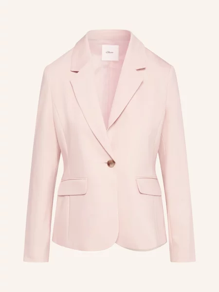 S.Oliver Black Label Blezer rosa czarna