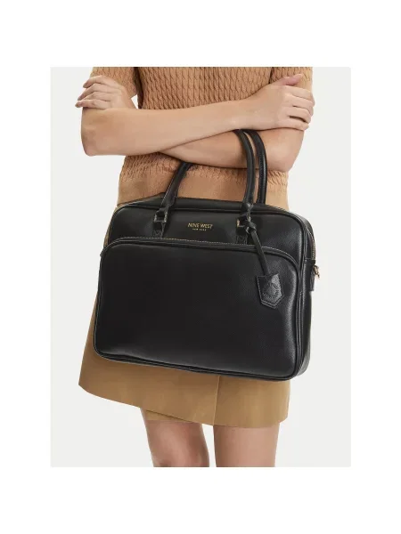Nine West Geantă pentru laptop negru