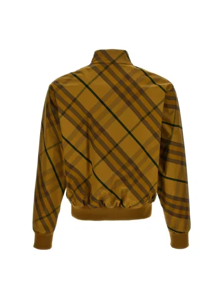 Haftowana kurtka Burberry brązowa