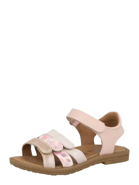 PRIMIGI Sandale rozo zlatna / svijetloljubičasta / roza / bijela ružičasta