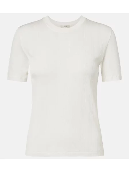 Tricou The Row tricotate alb