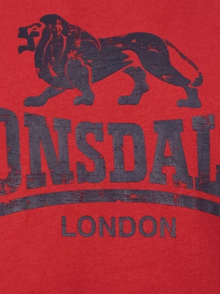 Футболка Lonsdale червона