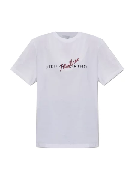Koszulka Stella Mccartney z logo biała