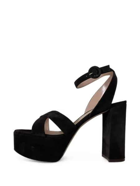 Sandale Gianvito Rossi cu platformă negru