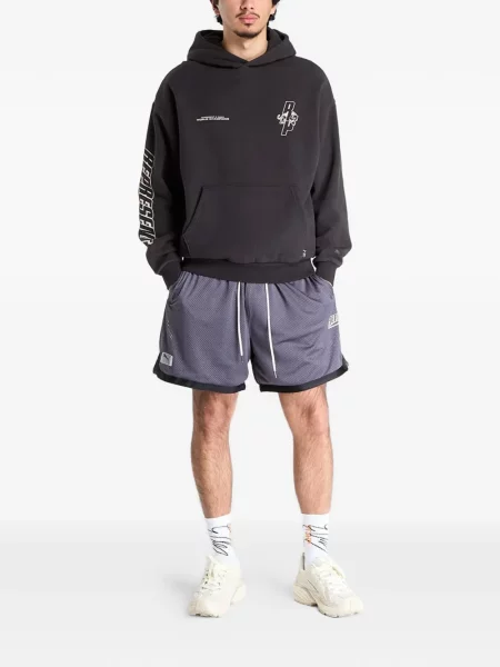 Дълго суичър с качулка Puma черно