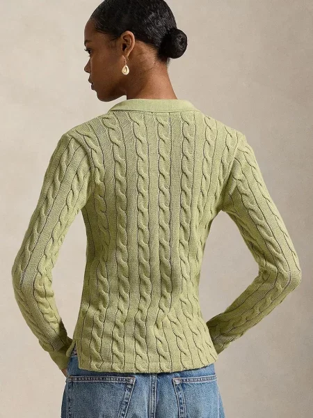 Polo Ralph Lauren pulover pentru femei din verde