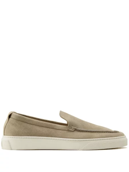 Pantofi loafer Woolrich din piele de căprioară