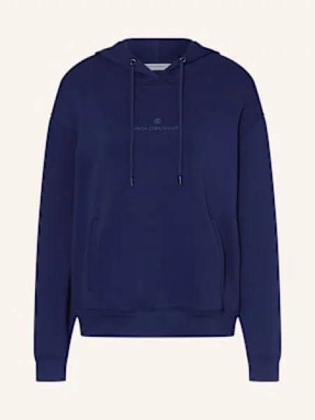 Msch Copenhagen Bluza Z Kapturem Mschima blau granatowa