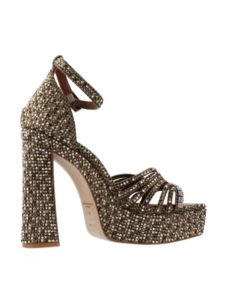 Lodičky Kurt Geiger London na platforme s remienkami