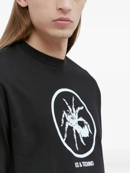 Tricou Ice & Techno negru