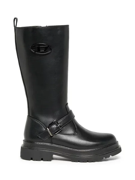 Diesel cizme pentru copii D-KRILTY BOOTS negru