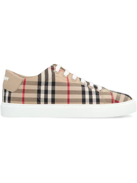 Sneakersy Burberry beżowe