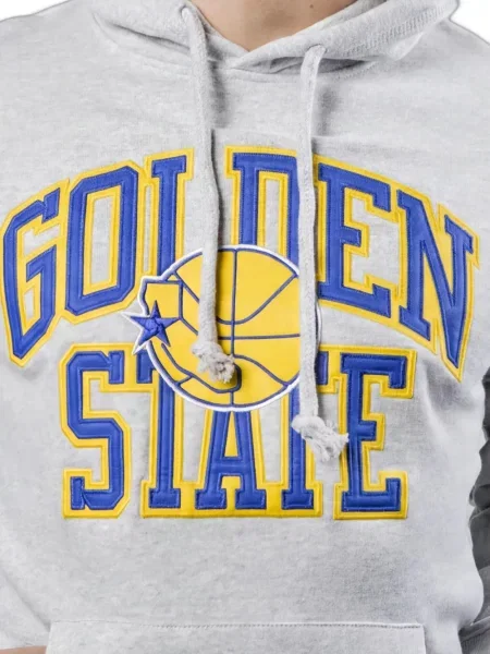 Hanorac cu glugă Mitchell & Ness gri