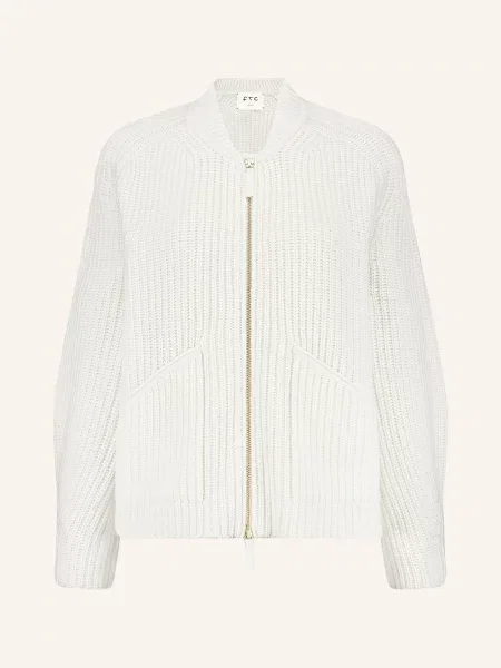 Ftc Cashmere Pletený Svetr Z Kašmíru krémová