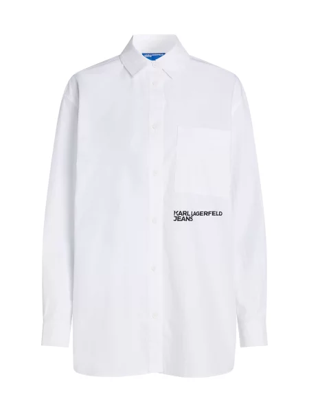 KARL LAGERFELD JEANS Bluza črna bela