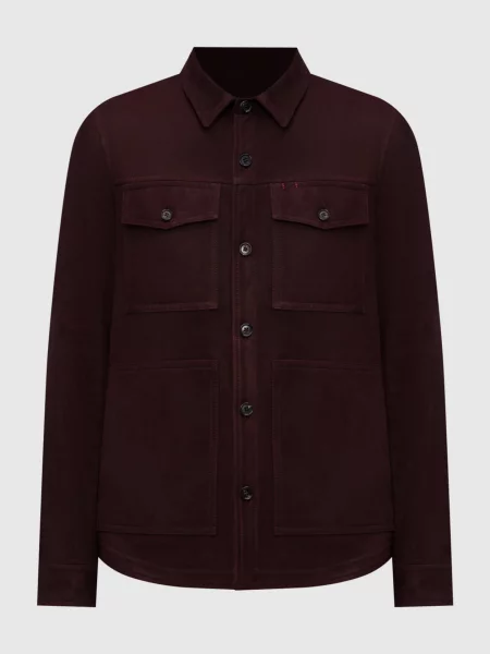 Куртка Isaia бордовая
