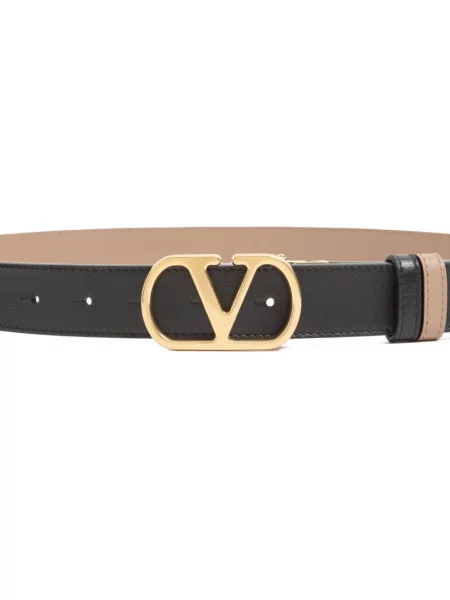 Cu centură reversibil curea Valentino Garavani negru