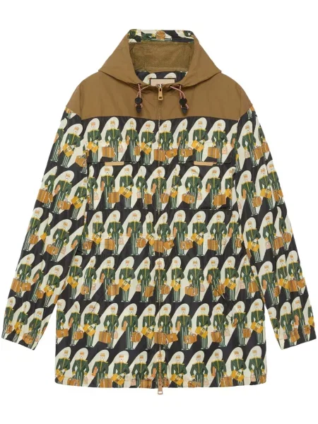 Geacă Gucci cu imagine negru
