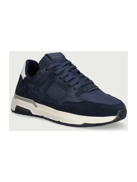 Sneakersy Gant skórzane niebieskie