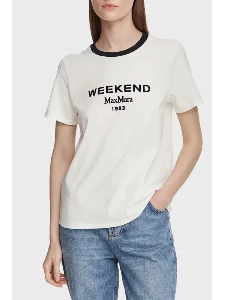 Футболка Weekend Max Mara біла
