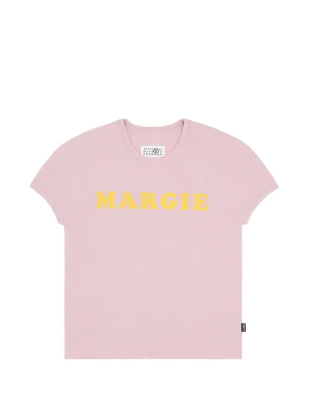 Tricou Mm6 Maison Margiela scurt roz