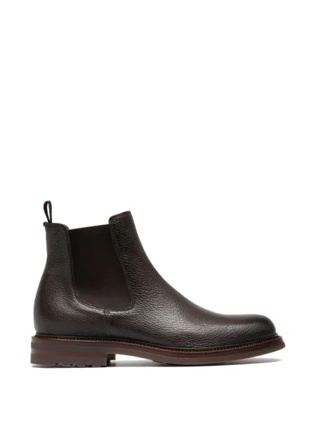 Botine chelsea Officine Creative maro