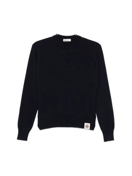 Sweter Bally z kaszmiru czarny