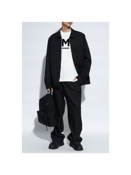 Spodnie Moncler czarne