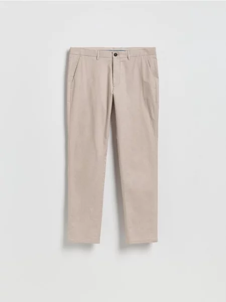 Reserved Pantaloni chino slim fit bej