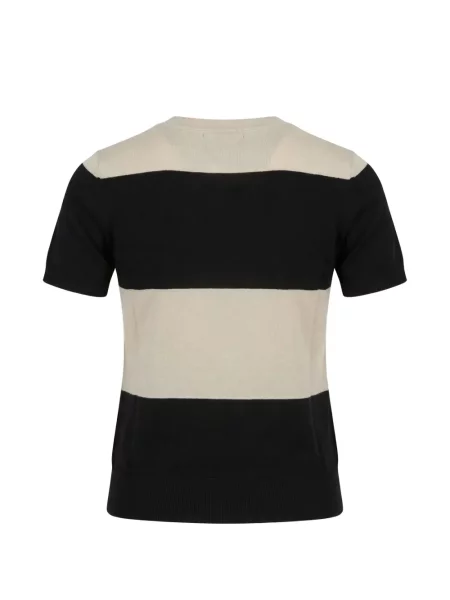 Tricou 's Max Mara cu dungi negru