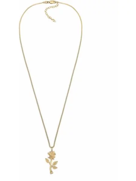 ELLI Verižica Rose zlata roza