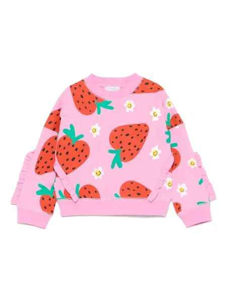 Bluza dziecięca Stella Mccartney różowa