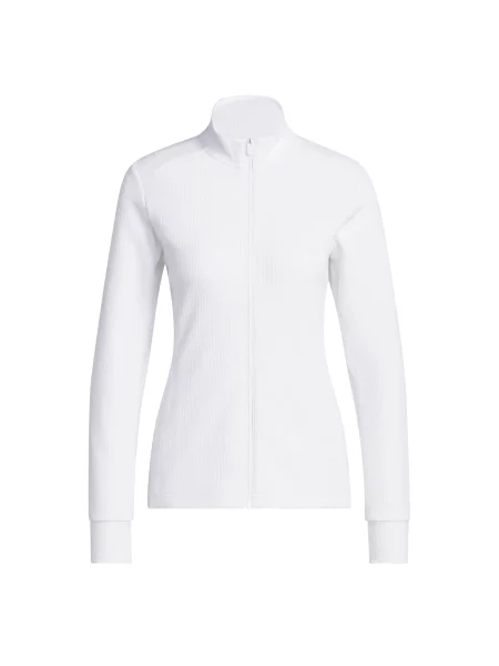 ADIDAS PERFORMANCE Μπουφάν άσκησης PERFORMANCE TEXTURE FULL ZIP' λευκό