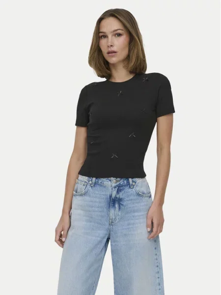 ONLY Tricou ONLFEMKE' negru
