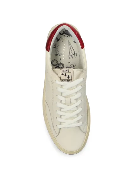 Sneakerși Duke & Dexter alb