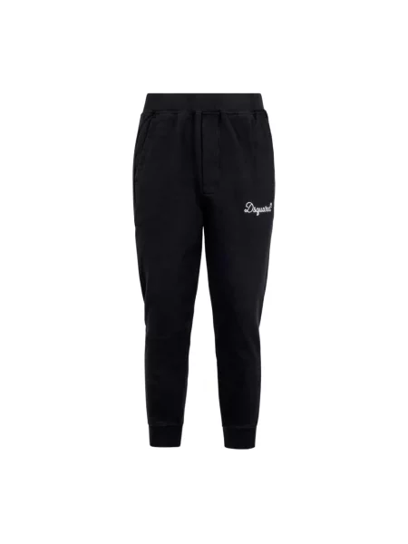 Spodnie Dsquared2 czarne