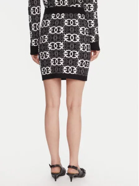 PINKO Mini sijonas Bang Bang juoda