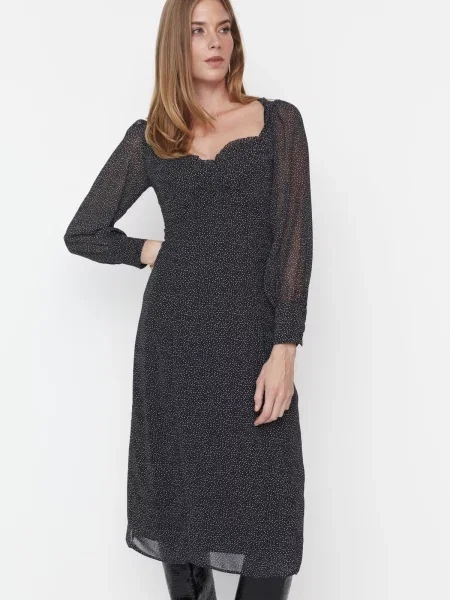 Rochie Trendyol din șifon negru