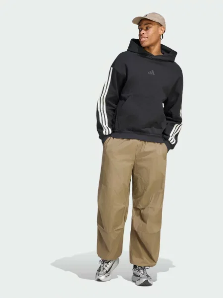 Повседневные брюки Adidas бежевые
