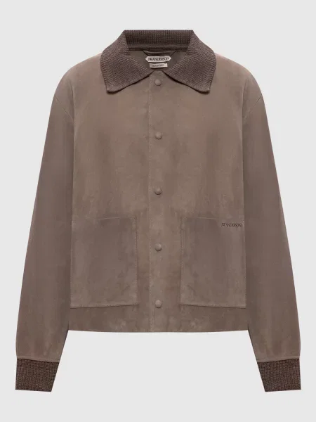 Замшева куртка Jw Anderson коричнева